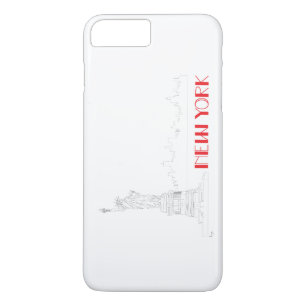 Capa Para iPhone Da Case-Mate Nova Iorque, Legal Estátua da Liberdade