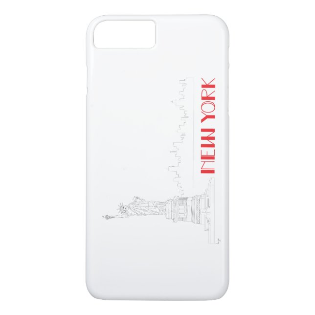 Capa Para iPhone, Case-Mate Nova Iorque, Legal Estátua da Liberdade (Verso)