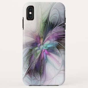Capa Para iPhone Da Case-Mate Nova Vida, Fantasia Colorida de Arte Fractal Abstr
