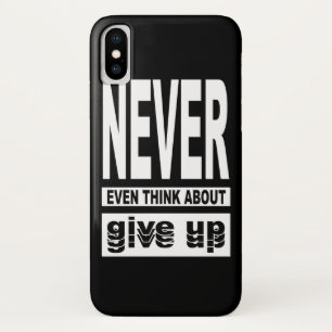 Capa Para iPhone Da Case-Mate Nunca pense em desistir