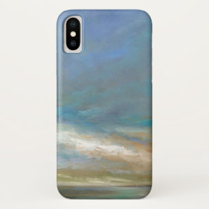Capa Para iPhone X Nuvens costeiras com oceano
