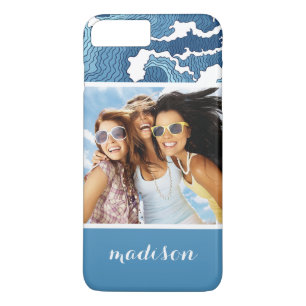 Capa Para iPhone Da Case-Mate O abstrato acena   seus foto & nome