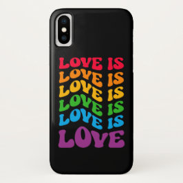 Capa Para iPhone Da Case-Mate O amor é Gay LGBT