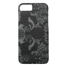 Capa iPhone 8/7 O Balinese floresce o batik
