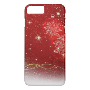 Capa iPhone 8 Plus/7 Plus O brilho brilhante à moda do Natal Sparkles