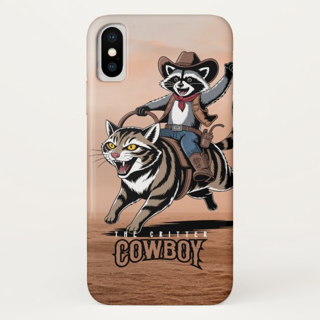 Capa Para iPhone, Case-Mate O caubói bicho (Verso)