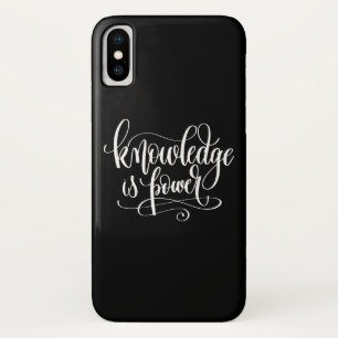 Capa Para iPhone Da Case-Mate O conhecimento é poder