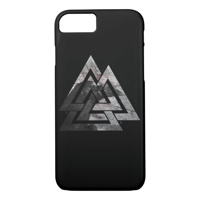 Capa Para iPhone, Case-Mate O corvo de Odin (Verso)