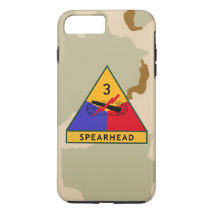 Capa Para iPhone Da Case-Mate ó Deserto Camo do "Spearhead" da divisão blindad