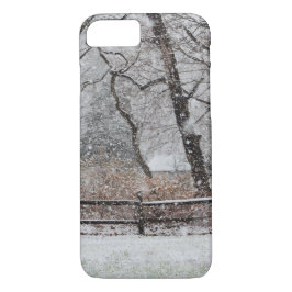 Capa iPhone 8/7 O dia de inverno nevado