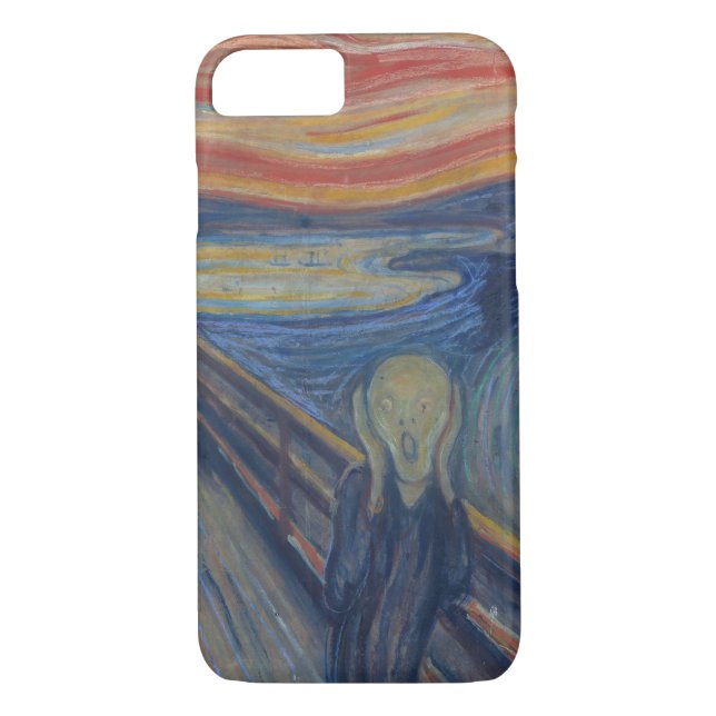 Capa Para iPhone, Case-Mate O Gritar, Edvard Munch (Verso)