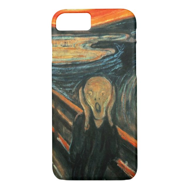 Capa Para iPhone, Case-Mate O Gritar Edvard Munch Modern Expressionist Art (Verso)