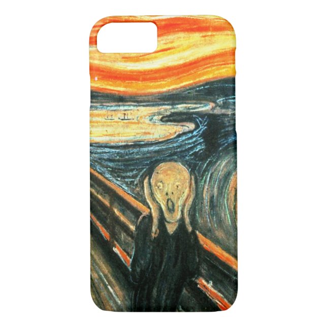 Capa Para iPhone, Case-Mate O gritar por Edvard Munch (Verso)