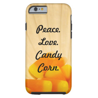 Capa Tough Para iPhone 6 O iPhone 6 do milho de doces do amor da paz