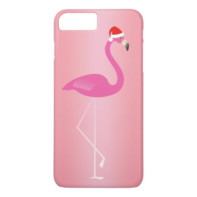 Capa Para iPhone, Case-Mate O iPhone 7 do flamingo do feriado em aumentou (Verso)