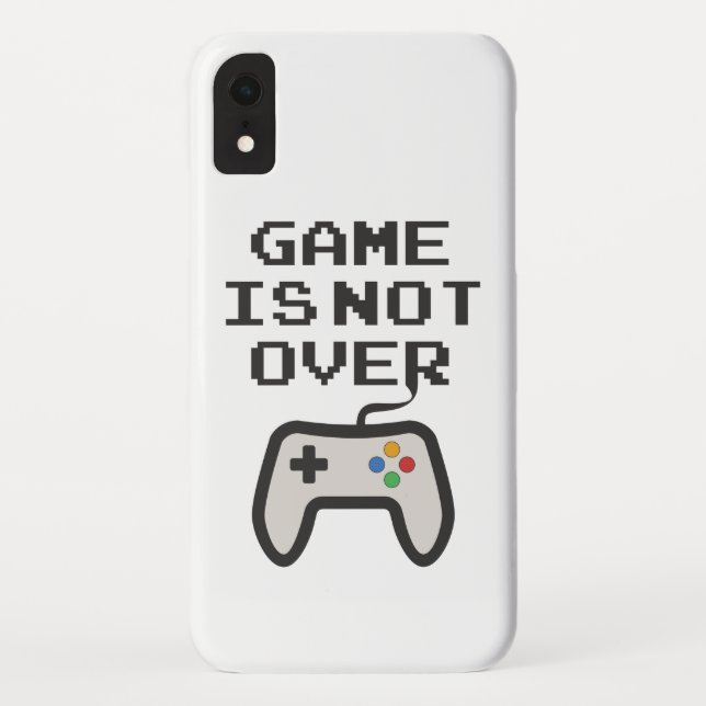 Capa Para iPhone, Case-Mate O jogo não acabou (Verso)