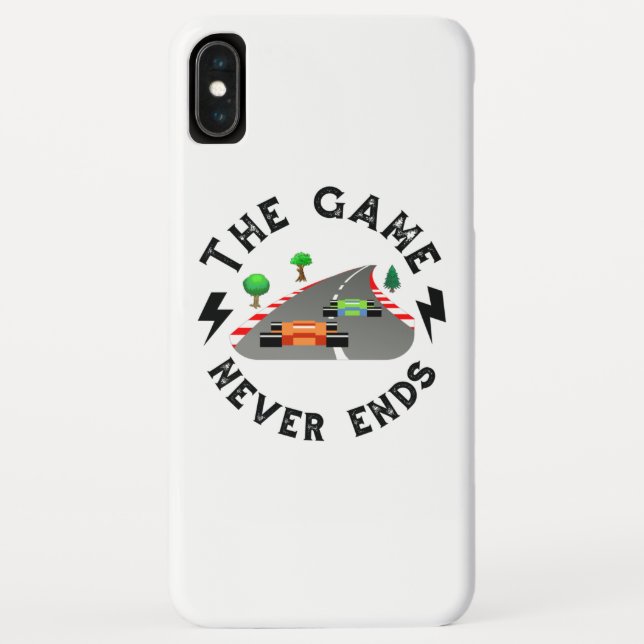 Capa Para iPhone, Case-Mate O jogo nunca acaba (Verso)