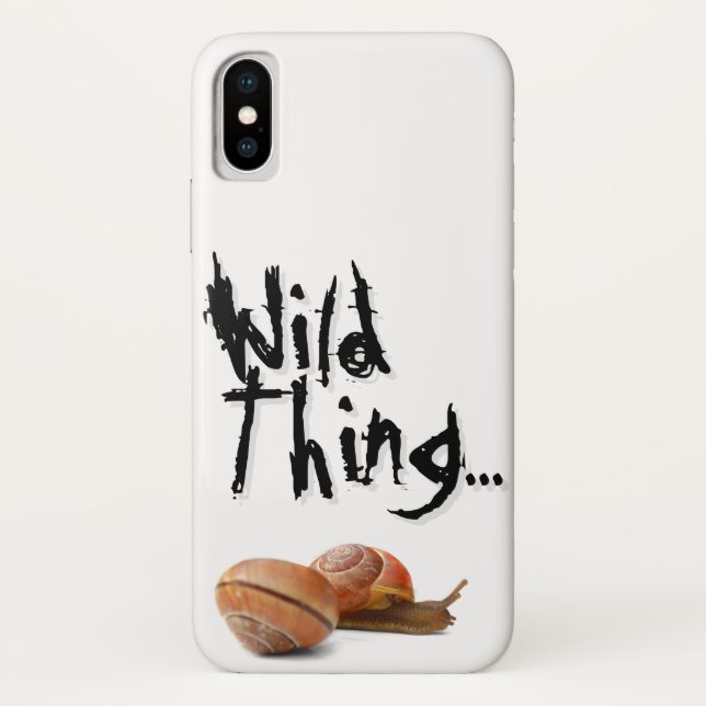 Capa Para iPhone, Case-Mate O lado selvagem de um caracol... (Verso)