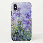 Capa Para iPhone Da Case-Mate O Lilac de Claude Monet torna iridescente o azul<br><div class="desc">Esta pintura intitulada do "íris Lilac" foi feita entre 1914 e 1917 pelo artista impressionista francês Claude Oscar Monet (1840-1926).
   É nosso no. 131 da série das belas artes.</div>