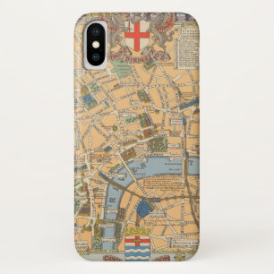 Capa Para iPhone Da Case-Mate O mapa das crianças de Londres, Inglaterra