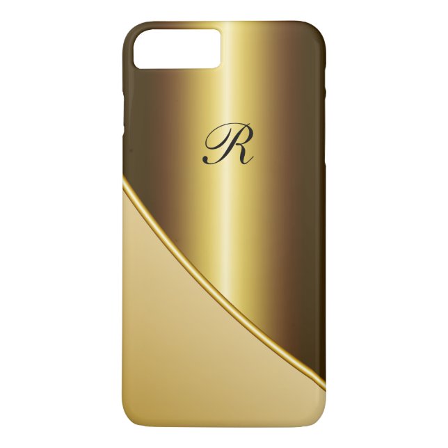 Capa Para iPhone, Case-Mate O negócio Dourado dos homens (Verso)