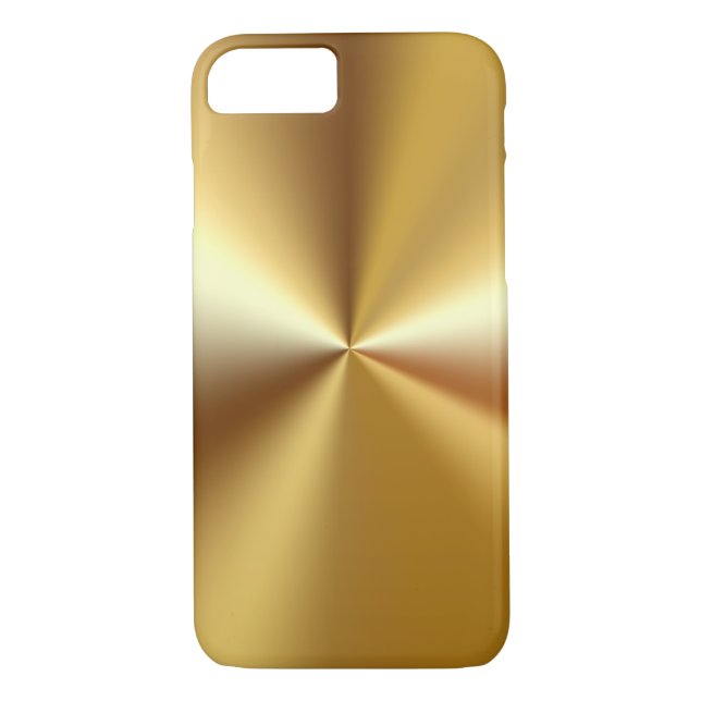 Capa Para iPhone, Case-Mate O olhar Dourado luxuoso dos homens (Verso)