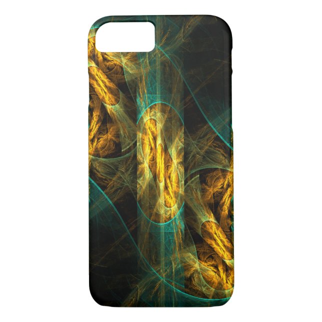Capa Para iPhone, Case-Mate O Olho da Arte Abstrato da Selva (Verso)