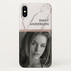 CAPA PARA iPhone DA Case-Mate O OURO COR-DE-ROSA CORA INSERÇÃO PESSOAL DE