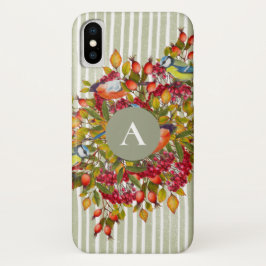 Capa Para iPhone Da Case-Mate O outono deixa as aves marinhas personalizadas bot