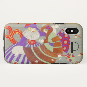 CAPA PARA iPhone XS O OUTONO DEIXA NO MONOGRAMA DO VENTO/FASHION BEAUT