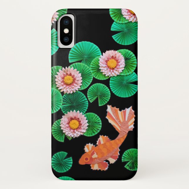 Capa Para iPhone, Case-Mate O Papel Koi Pond (Verso)