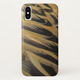 Capa Para iPhone Da Case-Mate O pato do close up empluma-se o teste padrão da