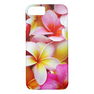 Capa iPhone 8/7 O Plumeria floresce o Frangipani havaiano floral