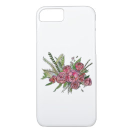 Capa iPhone 8/7 O pulverizador de Rosas