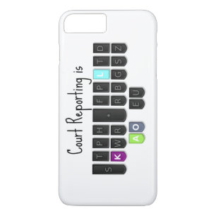 Capa Para iPhone Da Case-Mate O relatório da corte é caixa legal do teclado de