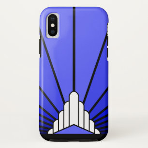 Capa Para iPhone Da Case-Mate O sol da arte em azul