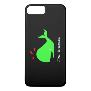 Capa iPhone 8 Plus/7 Plus Ocean Glow_Big Spouty Baleia_personalizada