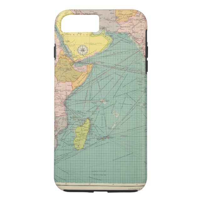 Capa Para iPhone, Case-Mate Oceano Índico 3 (Verso)