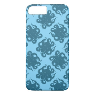 Capa Para iPhone Da Case-Mate Octopus no padrão azul