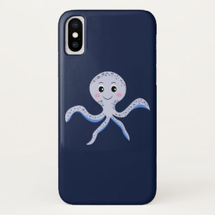 Capa Para iPhone Da Case-Mate Octopus sob o padrão das crianças do mar