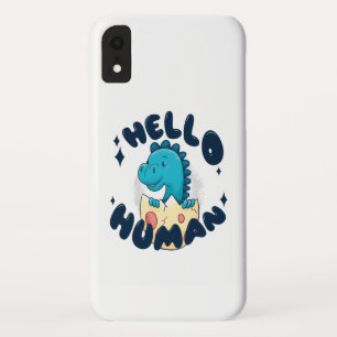 Capa Para iPhone Da Case-Mate Olá, Dinossauro Humano engraçado