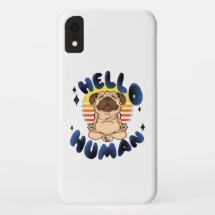 Capa Para iPhone Da Case-Mate Olá humano Meditando yoga cão