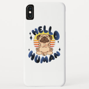 Capa Para iPhone Da Case-Mate Olá humano Meditando yoga cão