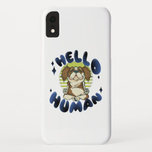Capa Para iPhone Da Case-Mate Olá humano Meditando yoga cão