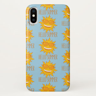 Capa Para iPhone Da Case-Mate Olá Summer Sun com óculos de sol