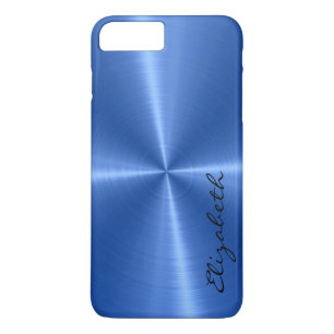 Capa Para iPhone Da Case-Mate Olhar de aço inoxidável azul do metal