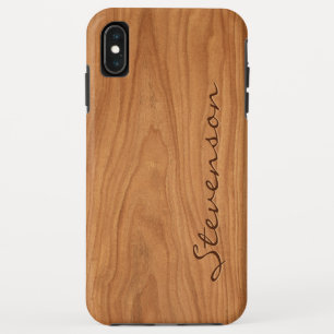 Capa Para iPhone Da Case-Mate Olhar de madeira personalizado - textura de