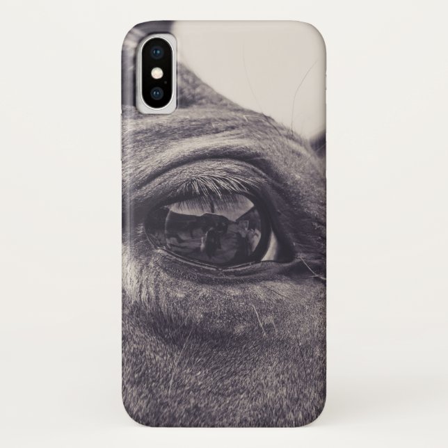 Capa Para iPhone, Case-Mate Olho de Cavalo 001 (Verso)