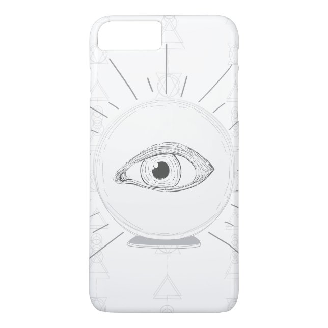 Capa Para iPhone, Case-Mate Olho Vidente de Vidente Bola de Cristal Esotérico (Verso)