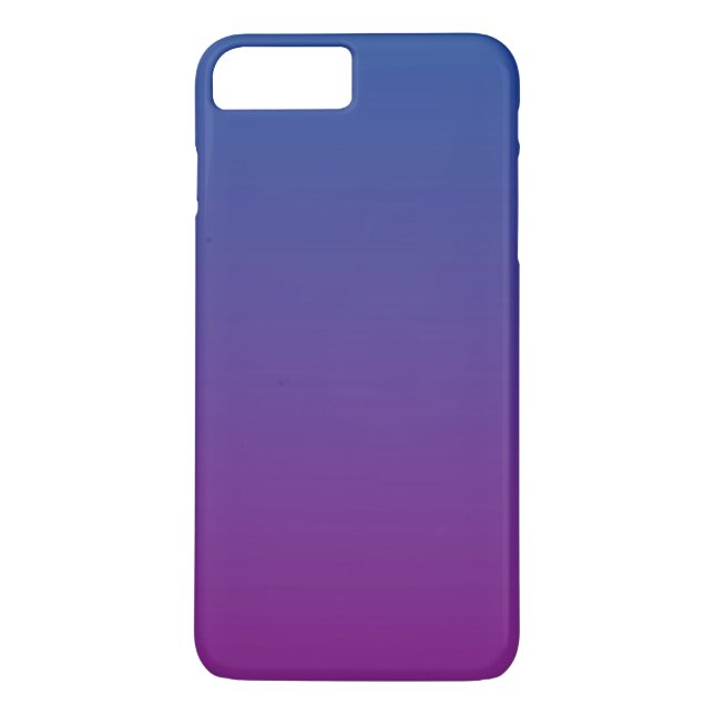 Capa Para iPhone, Case-Mate Ombre azul escuro & roxo (Verso)